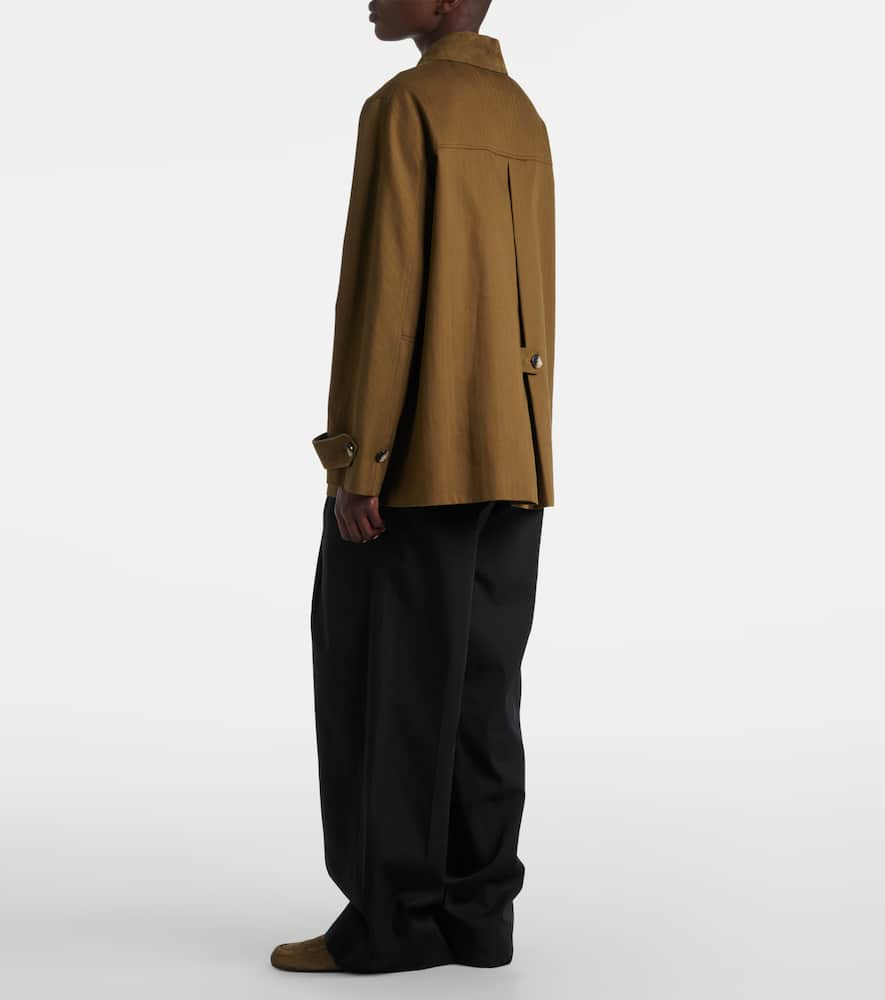 Angela herringbone cotton jacket