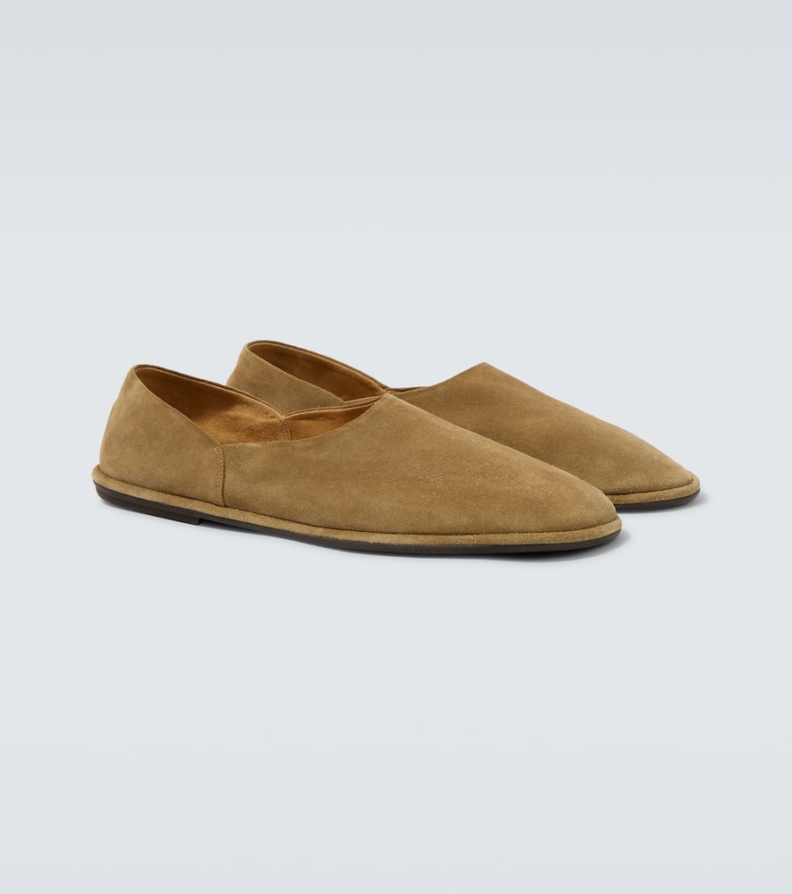 Canal suede loafers