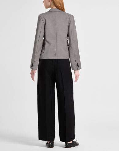 Woman Blazer Grey Size M Polyester, Viscose, Elastane