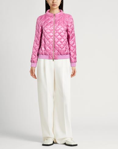 Woman Puffer Mauve Size 6 Polyamide