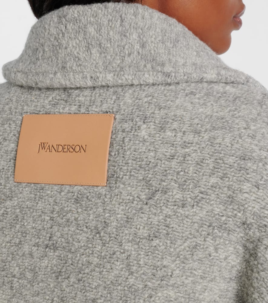 Wool and cotton-blend jacket
