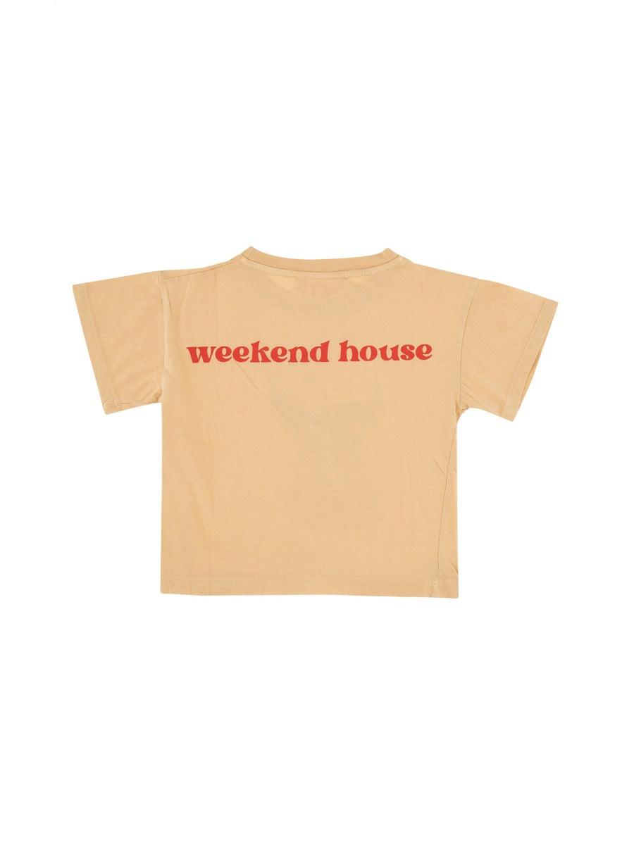 Weekend House Kids Gum T Shirt