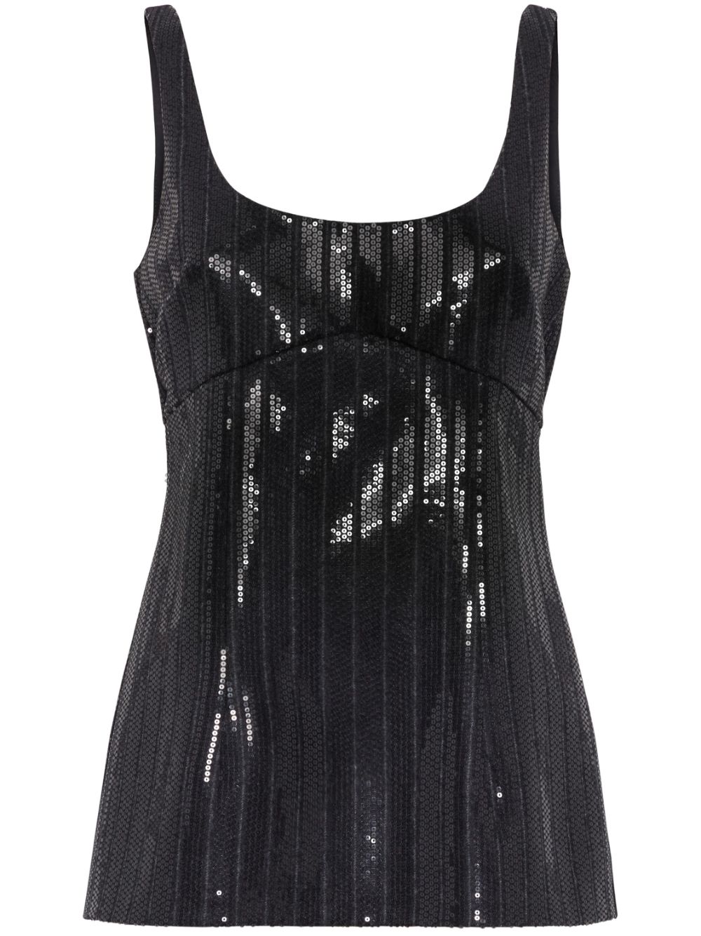 Sequin-embellished blouse - Black