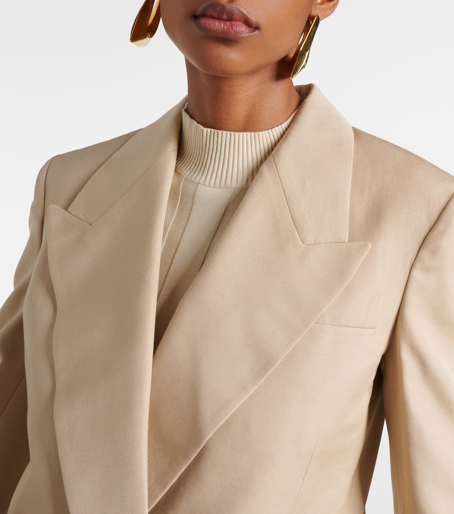 Double-breasted blazer
