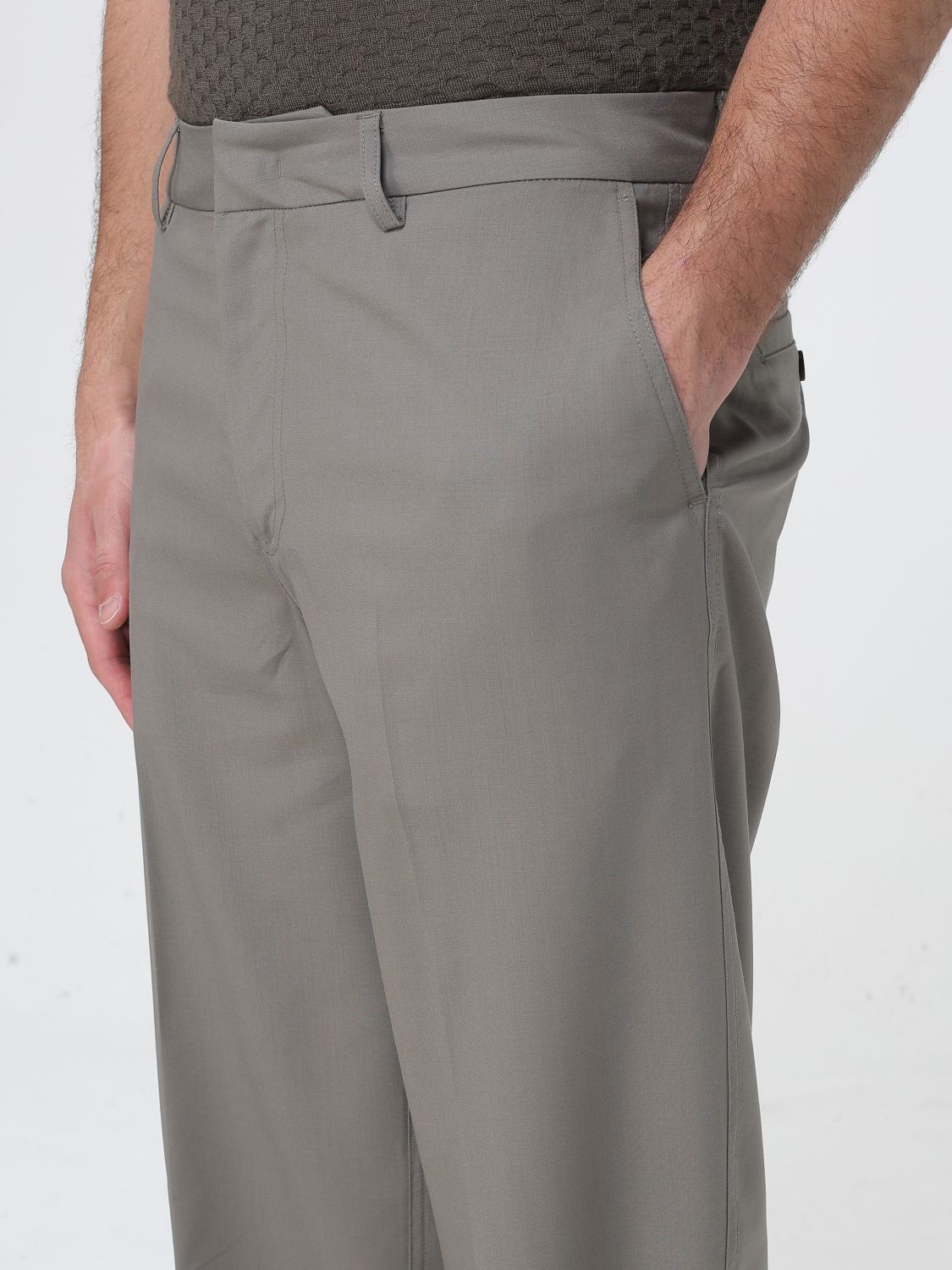 Pants Men color Black