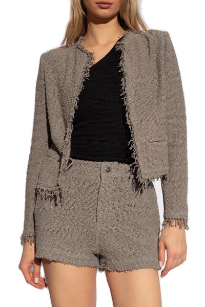 Iro Shavani Fringed Edge Jacket