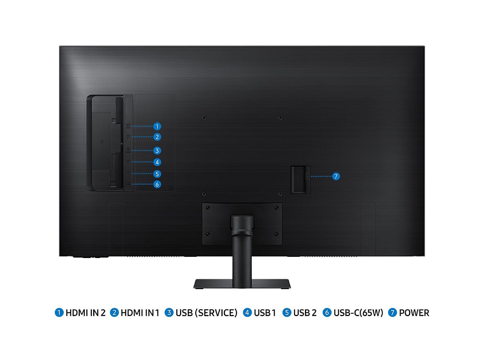 32" Smart Monitor M7 (M70D) 4K UHD with Streaming TV, Speakers and USB-C(LS32DM702UNXGO)