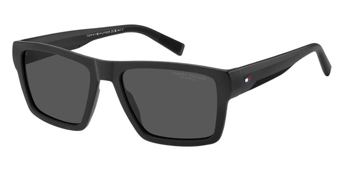 Tommy Hilfiger TH 2324/S Polarized 807/M9 Men's Sunglasses Black