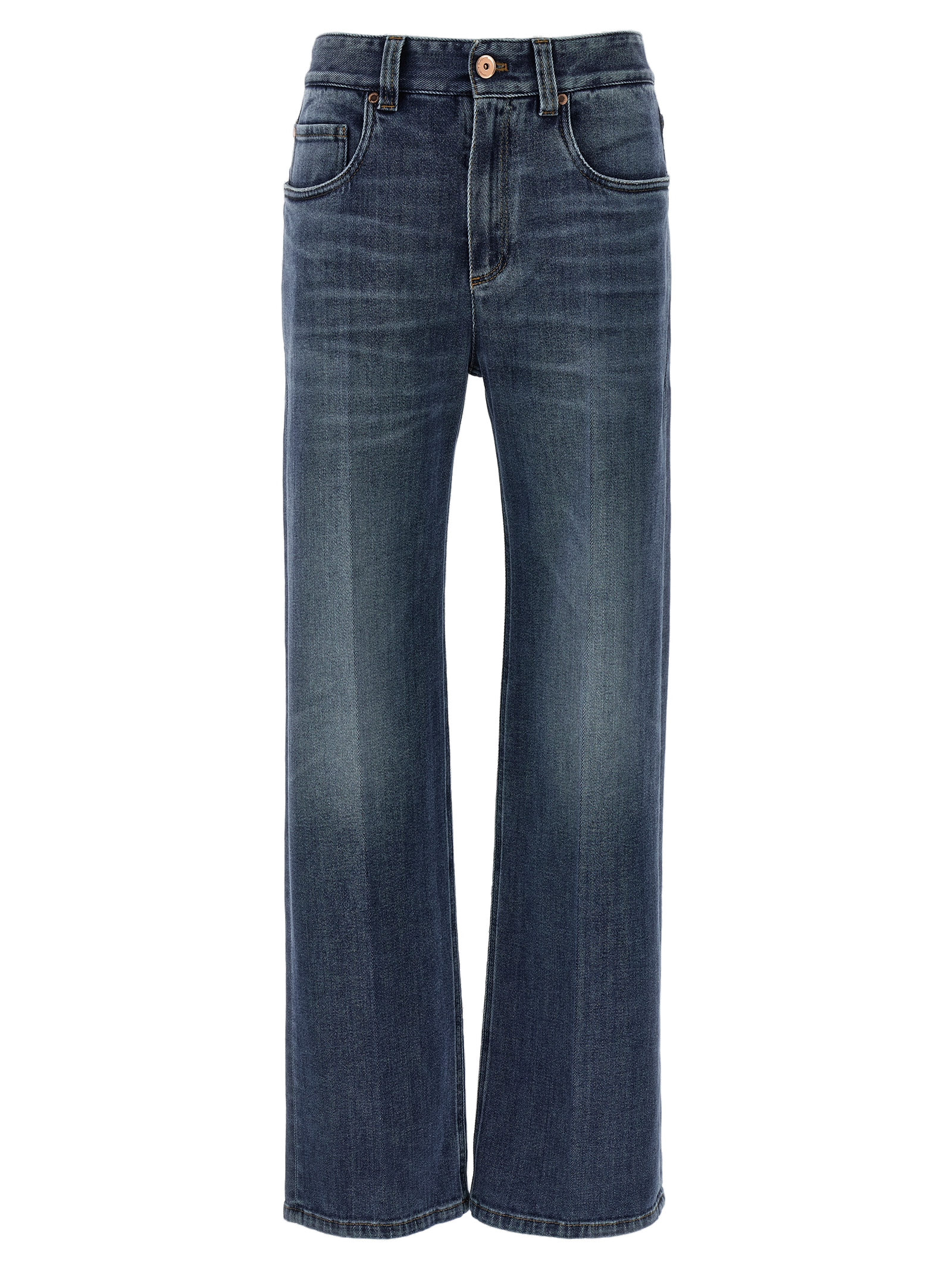 Contemporary Loose Jeans — Blue