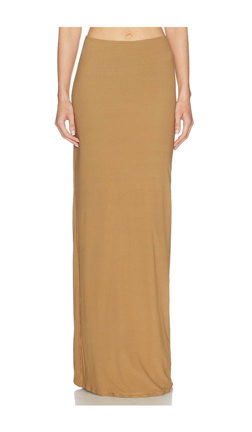 Deme by Gabriella The Zoey Skirt in Beige. S. Also in XS
