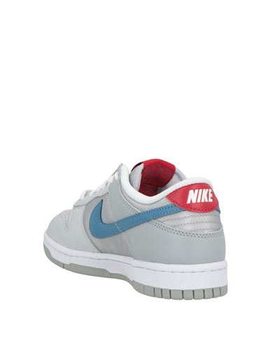 Nike Man Sneakers Light grey Size 10.5 Leather, Textile fibers