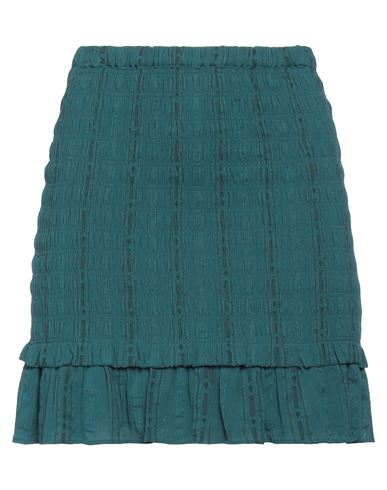 Woman Mini skirt Deep jade