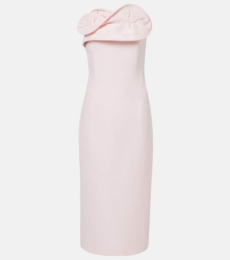 Silk bustier dress