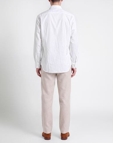 Man Shirt White Size 16 Cotton