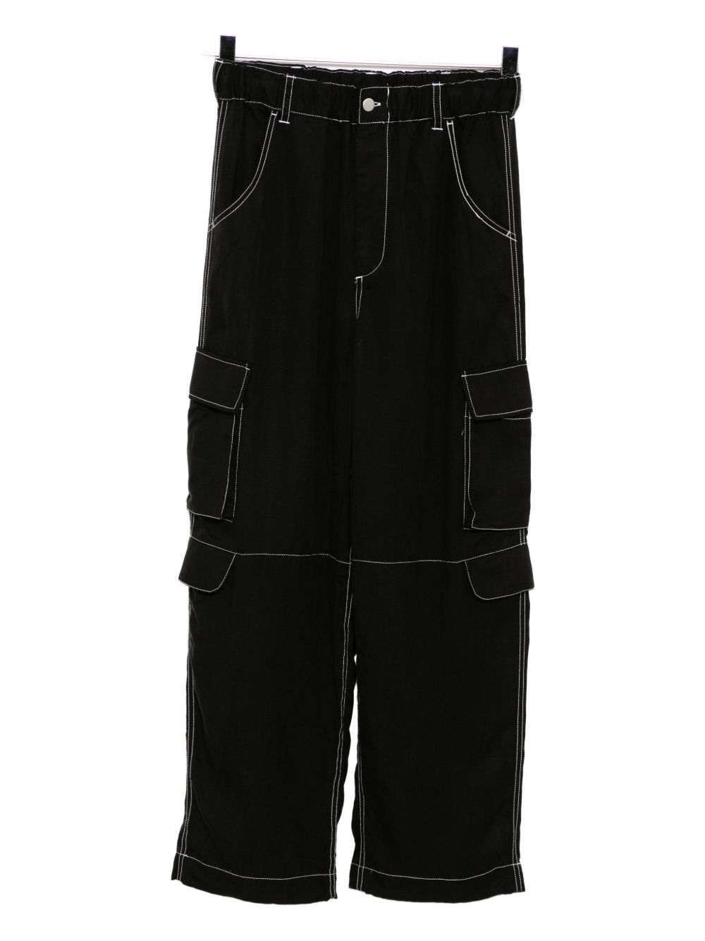 Wide-leg trousers - Black