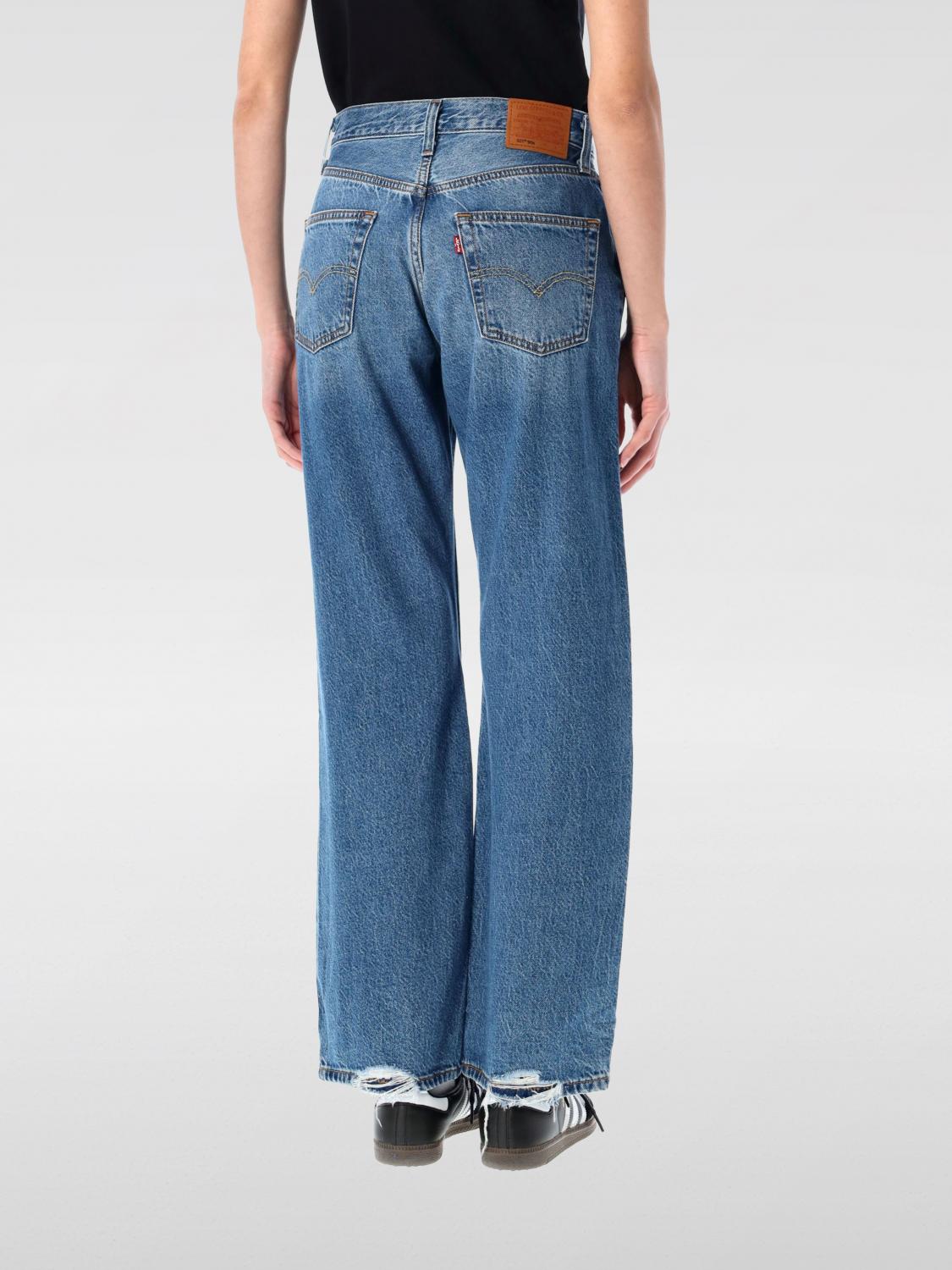 Jeans LEVI'S Woman color Blue