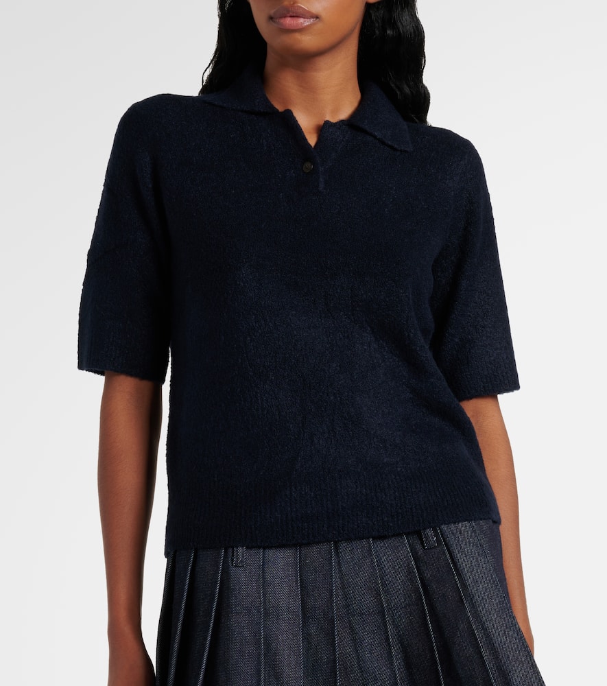 Silk and cashmere-blend sweater