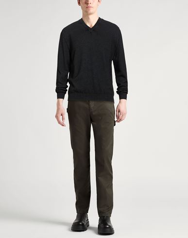 Man Sweater Charcoal Size S Cashmere