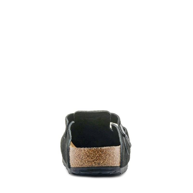 Men's Boston Soft Footbed Clog Shoes (Black)