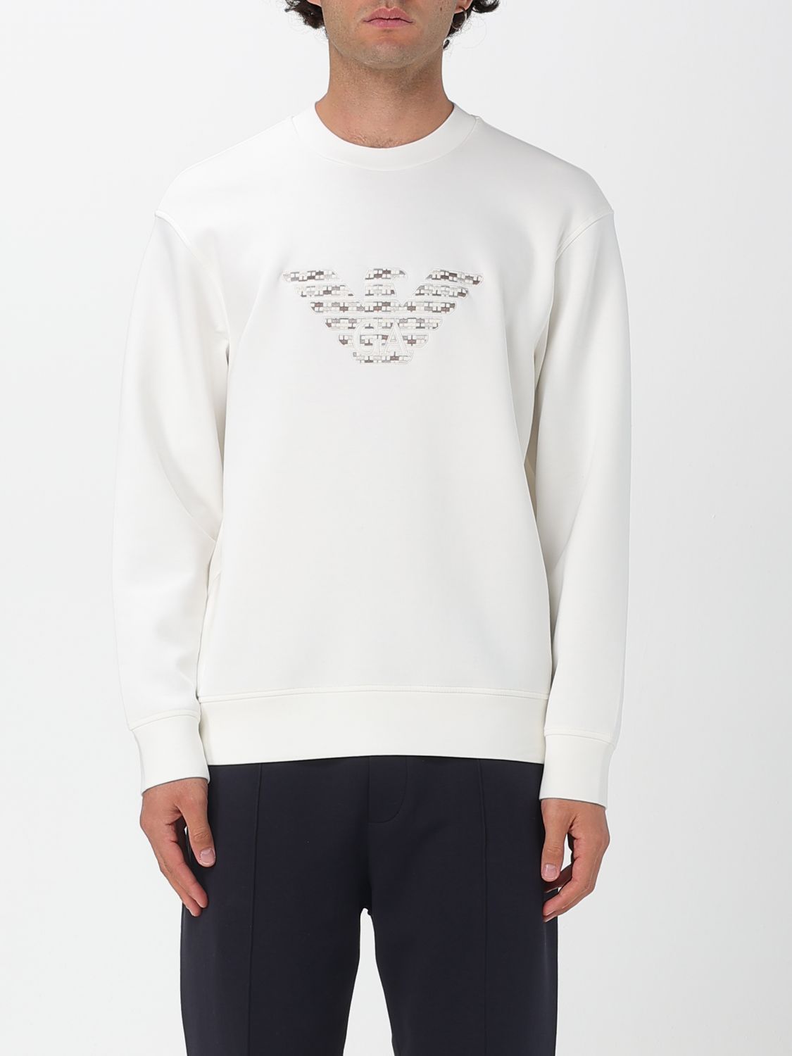 Sweatshirt Men color Blue