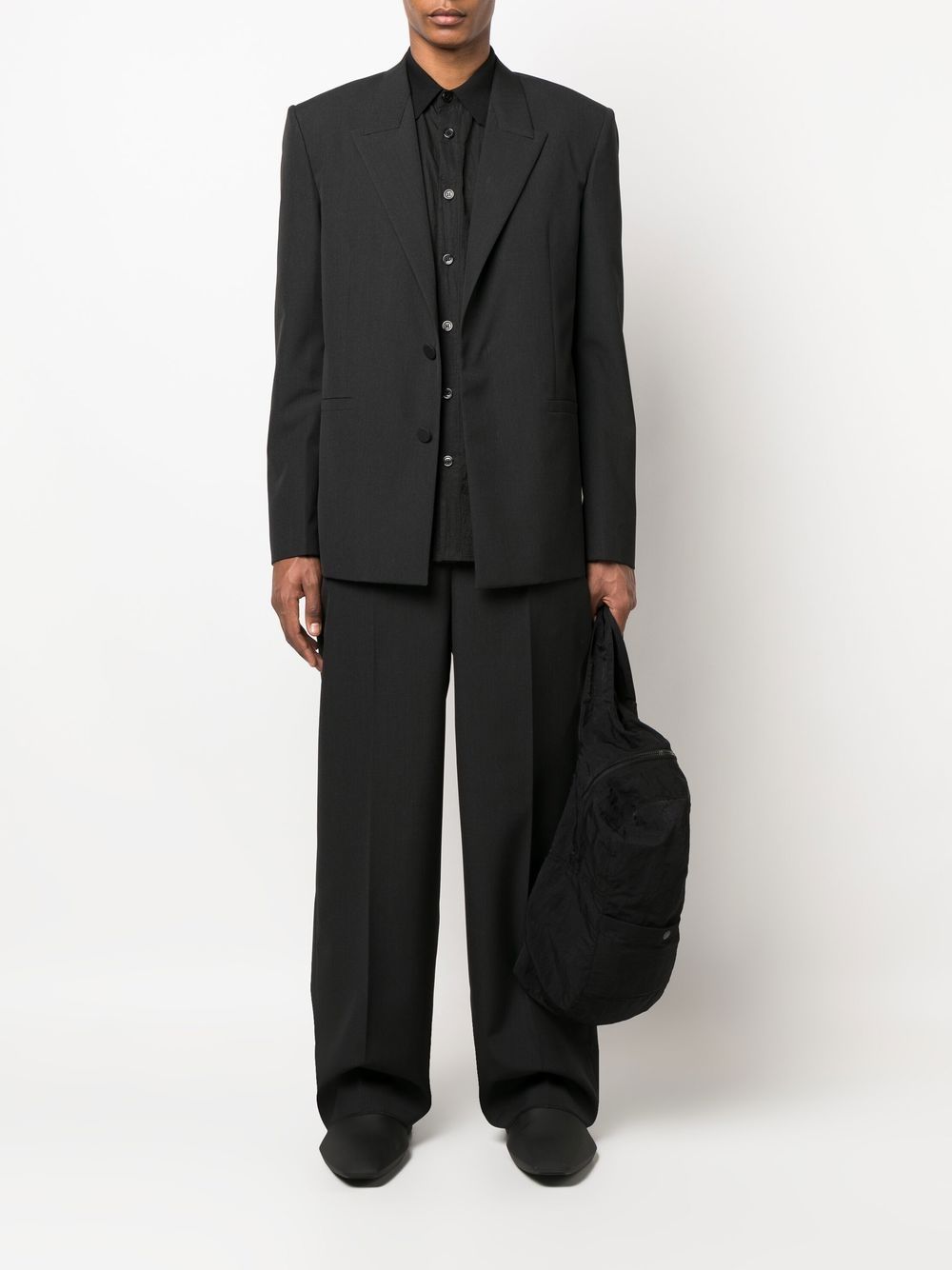 - Single-breasted Wool Jacket