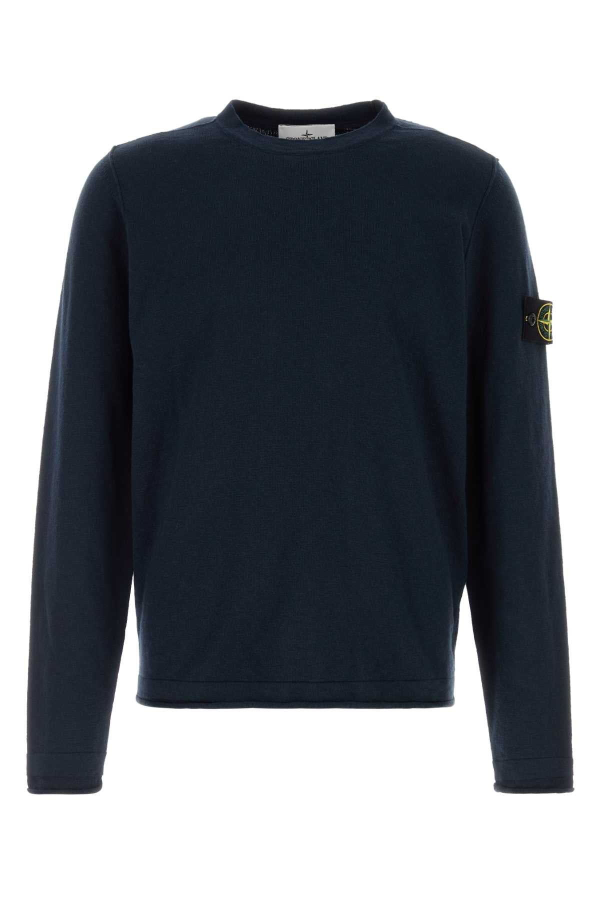 Creneck Sweater — Navy