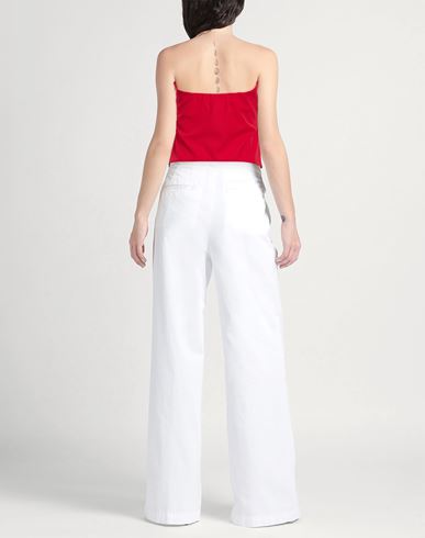 Woman Top Red Size 6 Polyester, Elastane