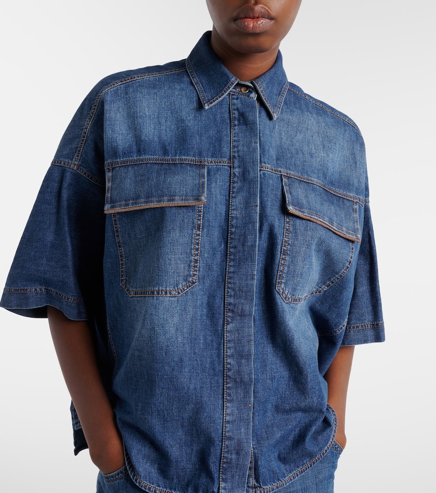 Denim top