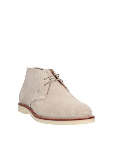 Man Ankle boots Light grey