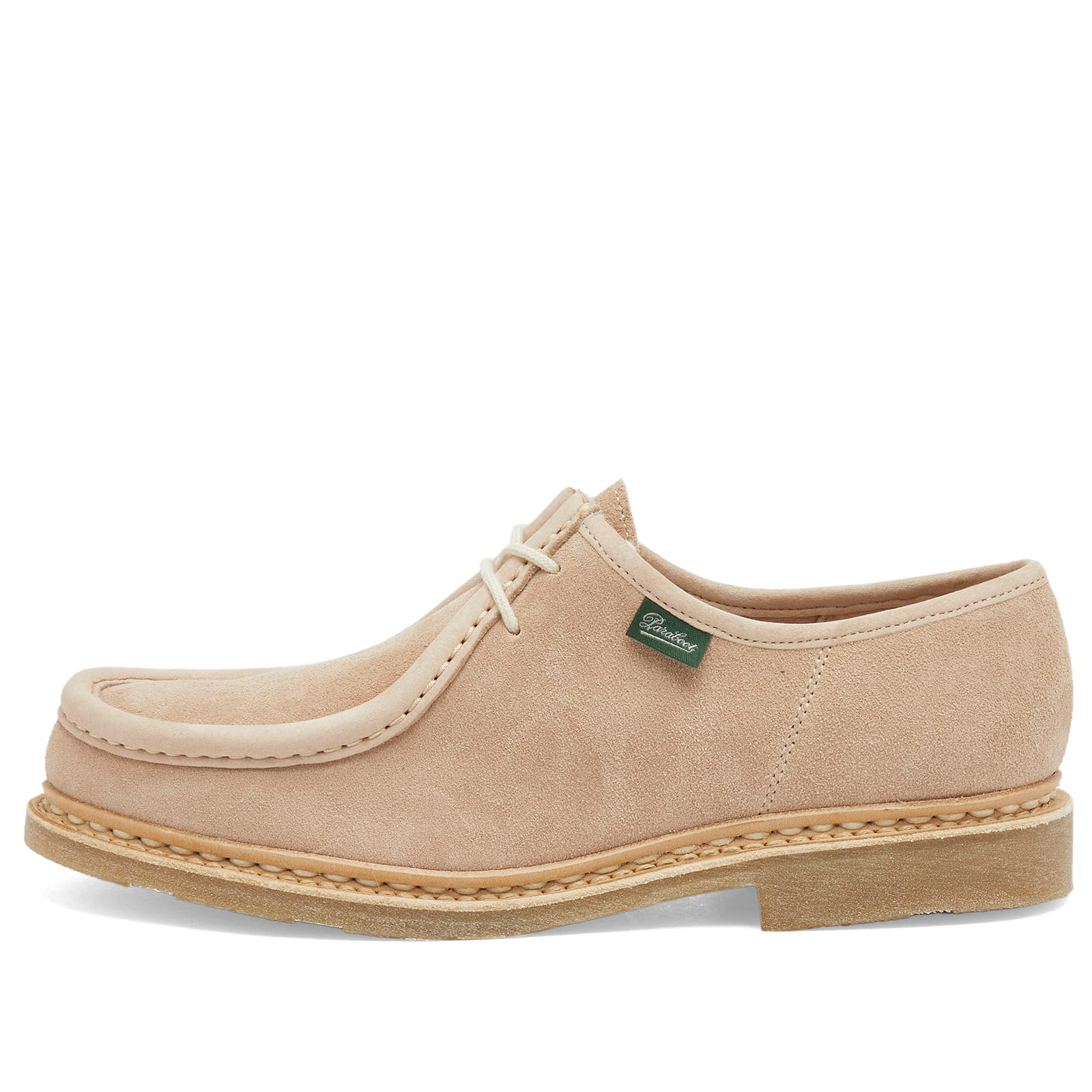Women's Michael Suede Leather Lace Up Derby Shoe in Sandstone
