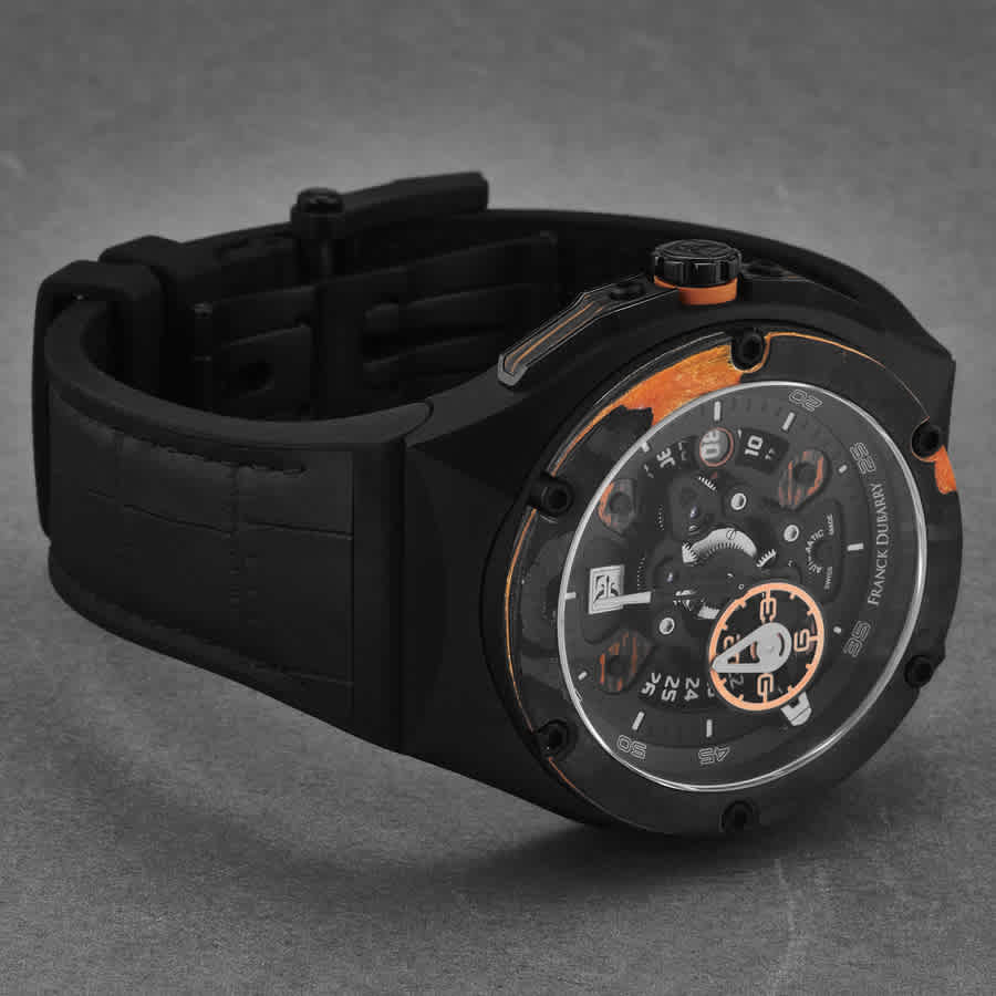 Crazy Wheel Black Dial Mens Watch CW-04-03