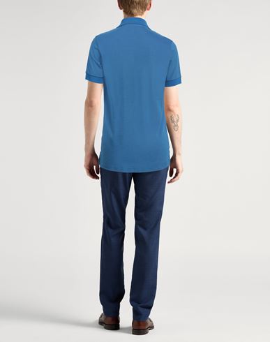 Man Polo shirt Blue