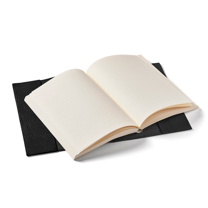 A5 Refillable Journal in Black Pebble