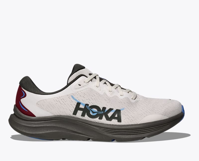 HOKA Men's Solimar 2 Shoes in Grout/Asphalt Grey