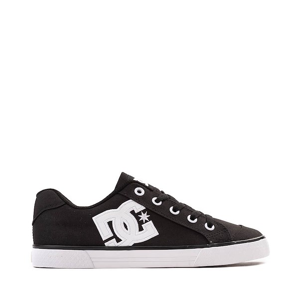 Womens DC Chelsea TX Skate Shoe - Black / White