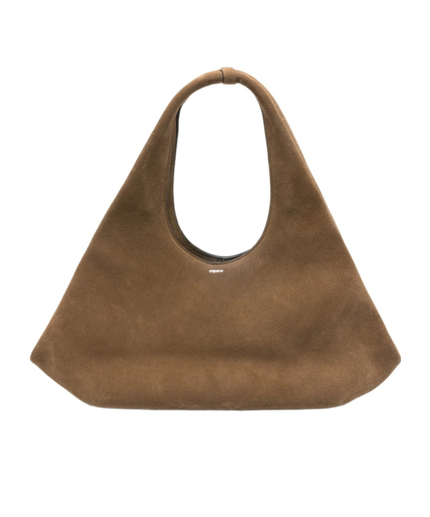 Zippered shoulder bag