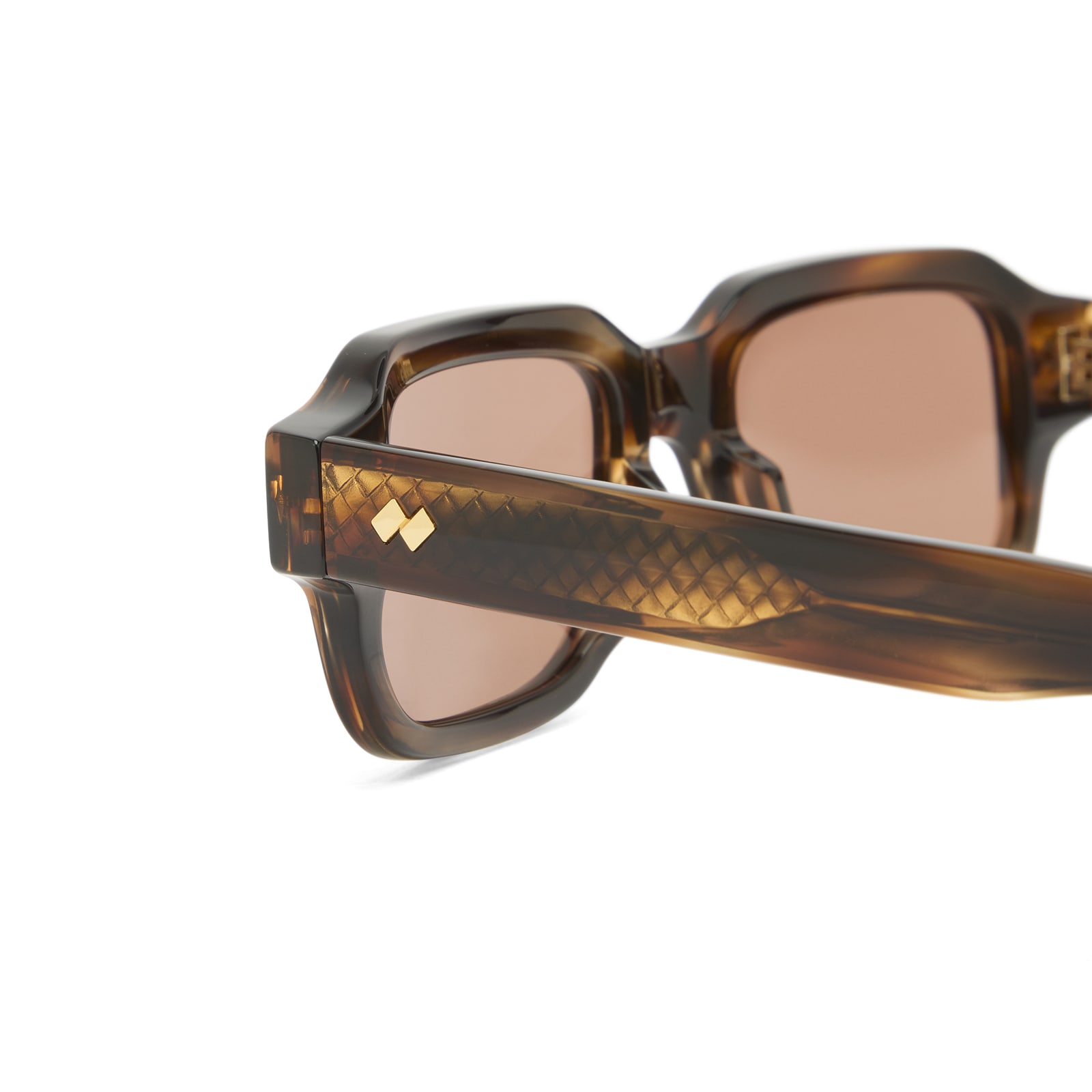 Men's Bottega Veneta BV1442S Sunglasses in Havana/Brown