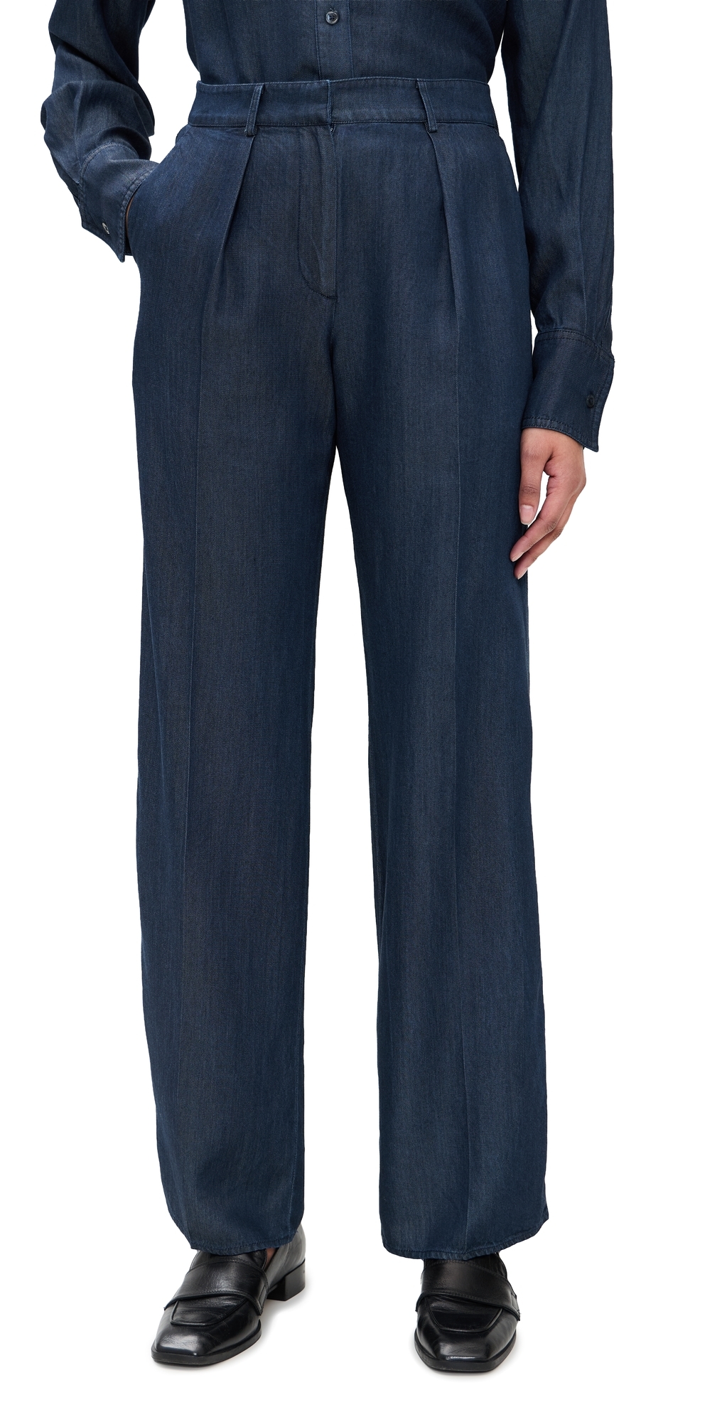 Garment Dyed Chino Pants Indigo