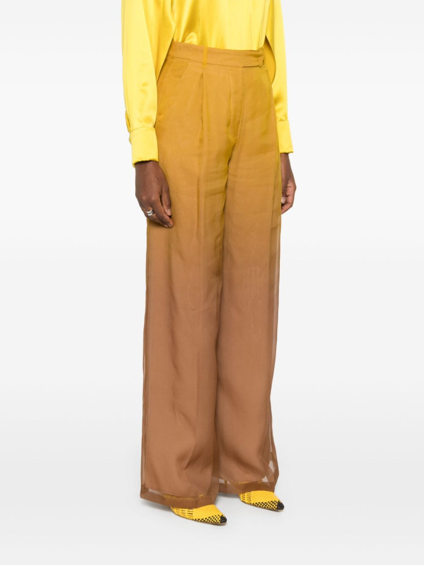 Yellow Baffo trousers