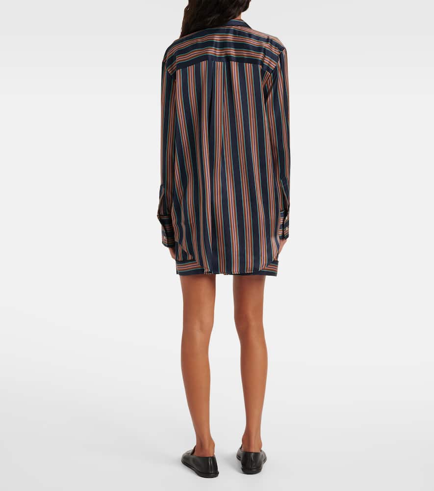 Paris silk charmeuse shirt