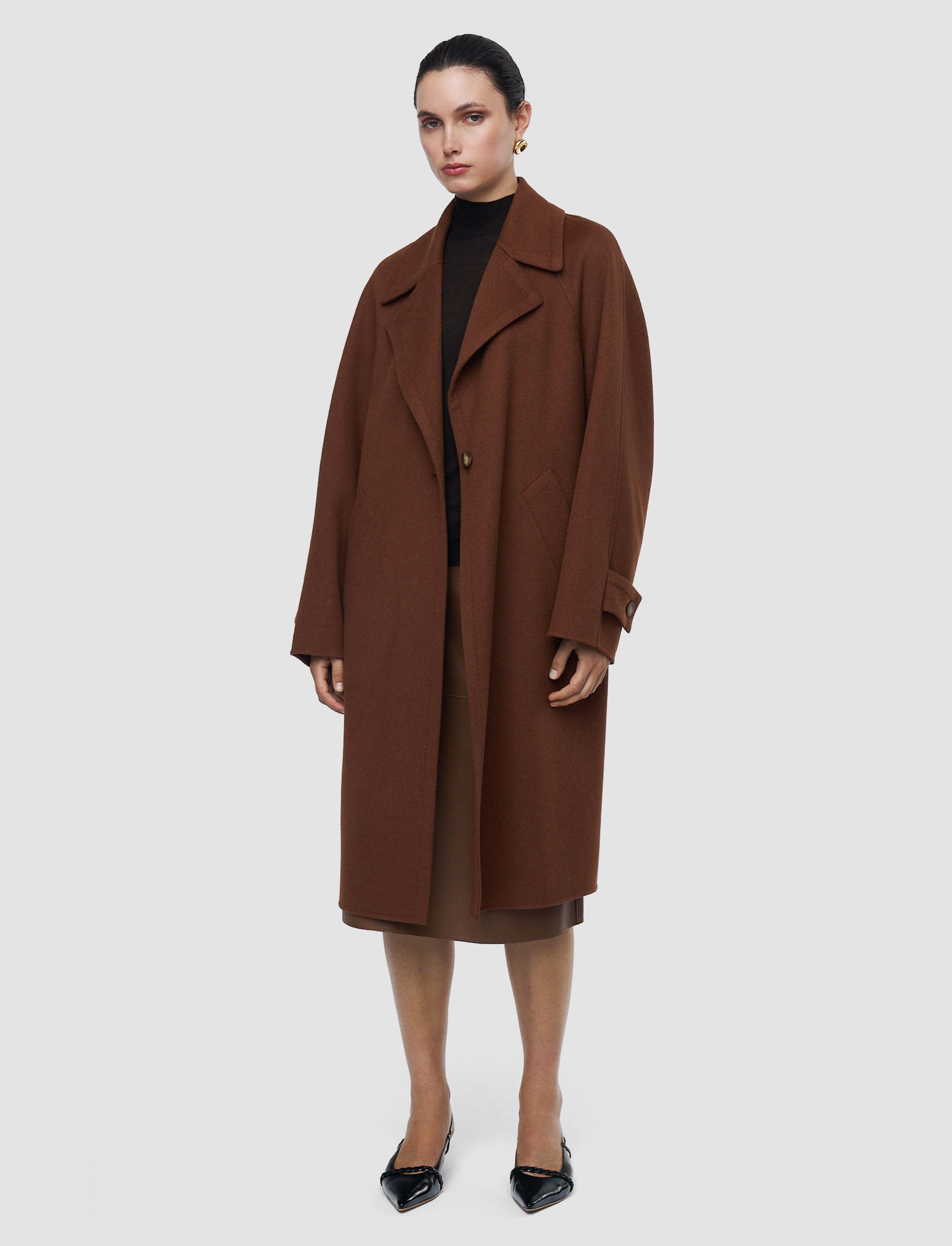 Franco Double Face Cashmere Coat - 38