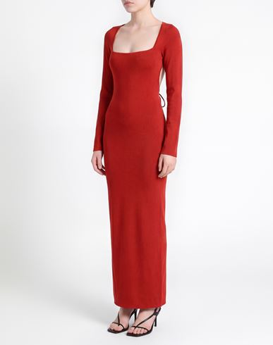 Woman Maxi dress Rust Size XS/S Recycled viscose