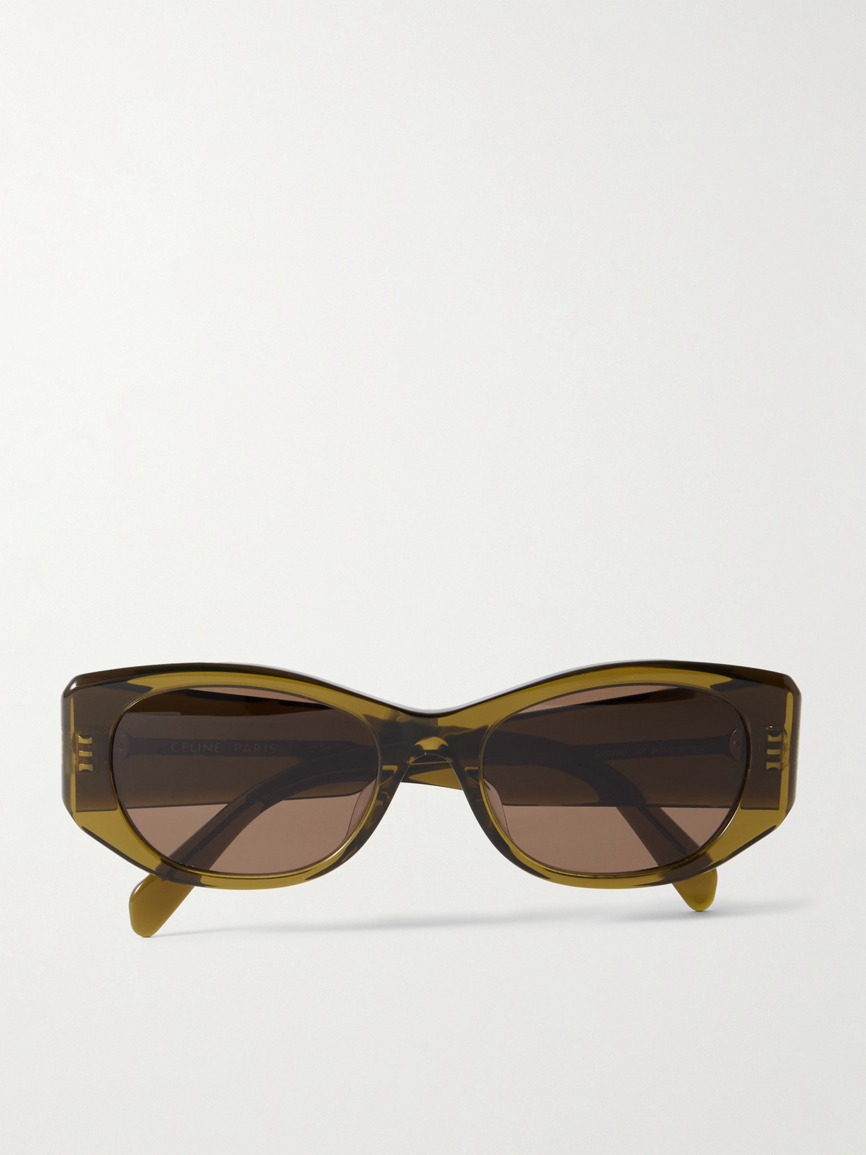 Cat-eye Acetate Sunglasses - Green