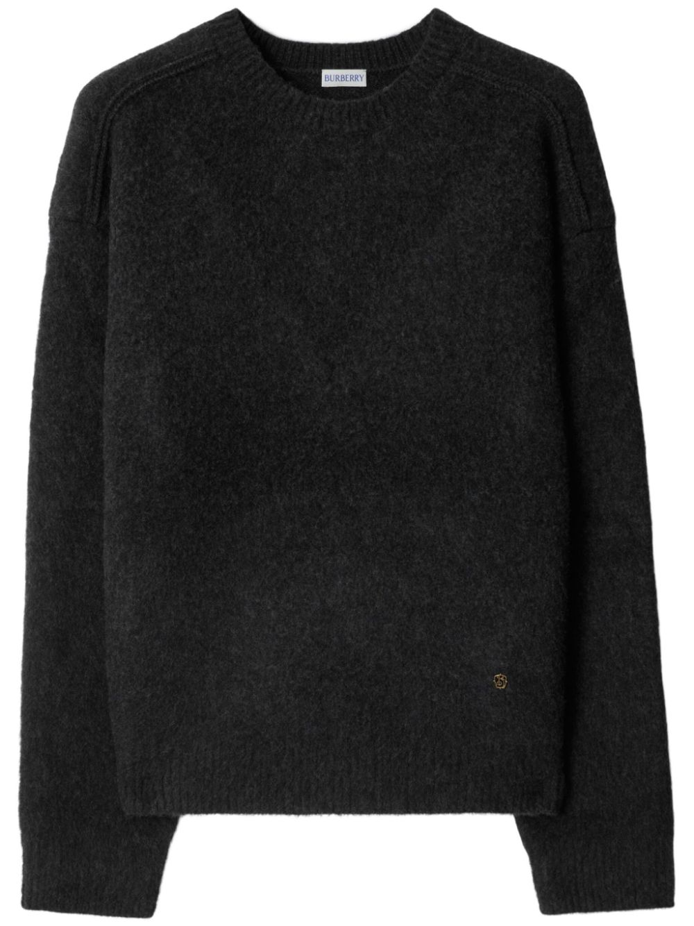 Crew-neck sweater - CAMEL