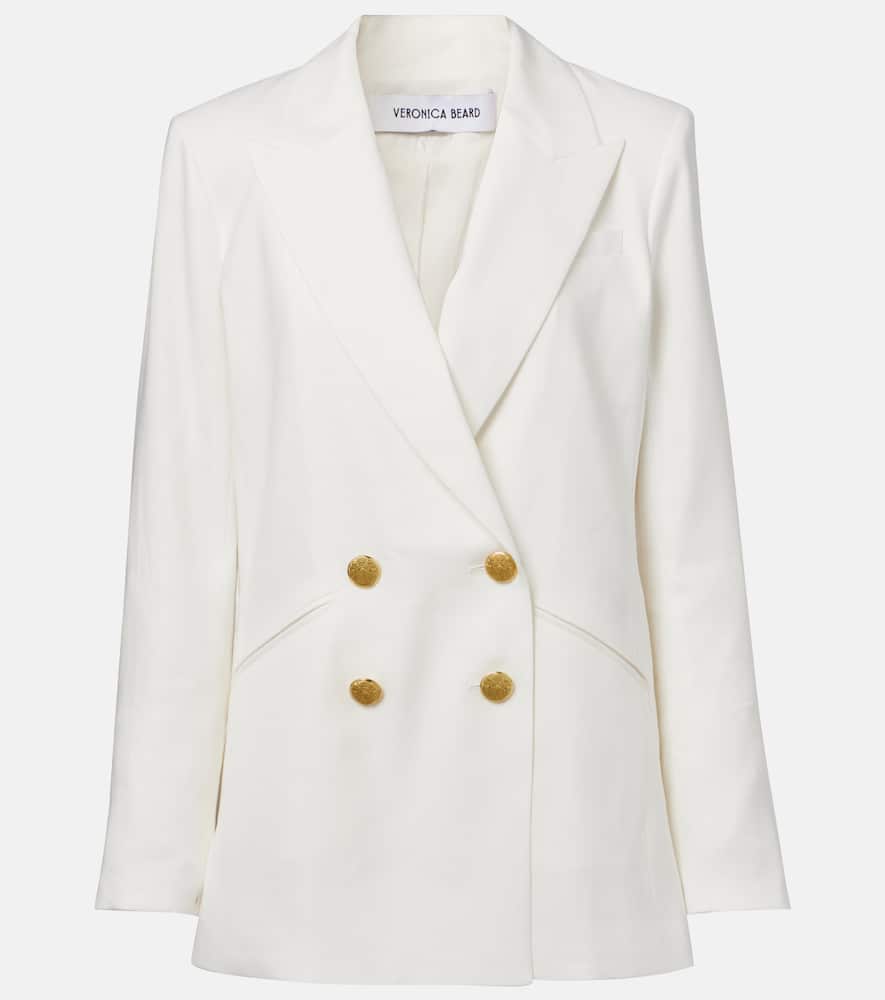 Dale linen-blend blazer