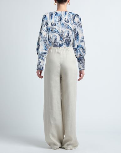 Odì Odì Woman Top Light blue Size XS Polyester, Elastic fibres
