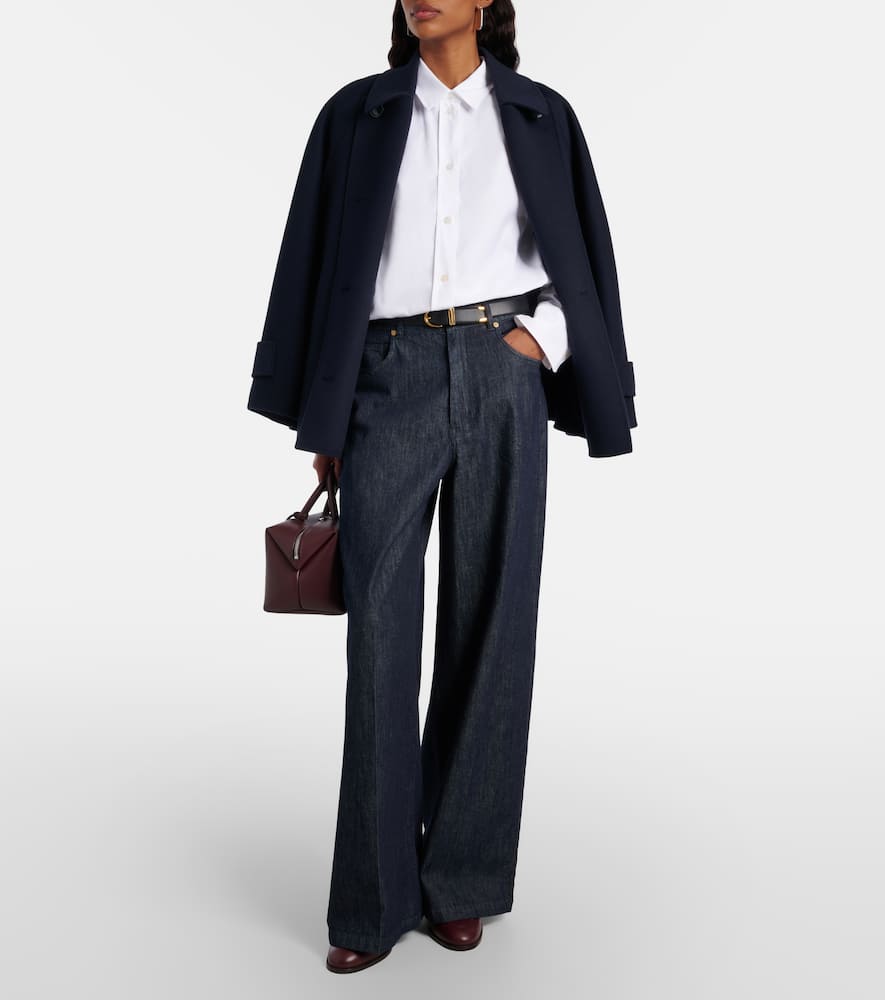 Adele cotton poplin shirt