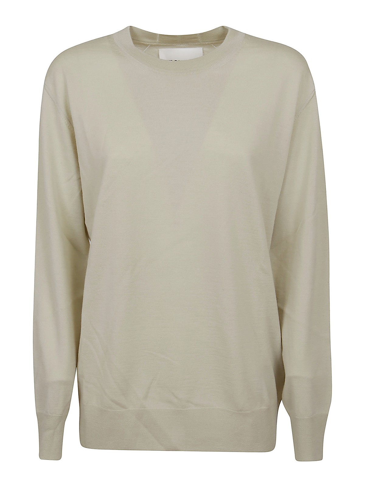 Crew-neck wool jumper