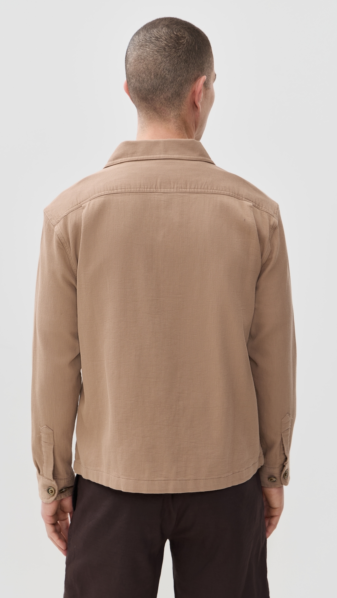 Corridor Bedford Corduroy Military Jacket Khaki
