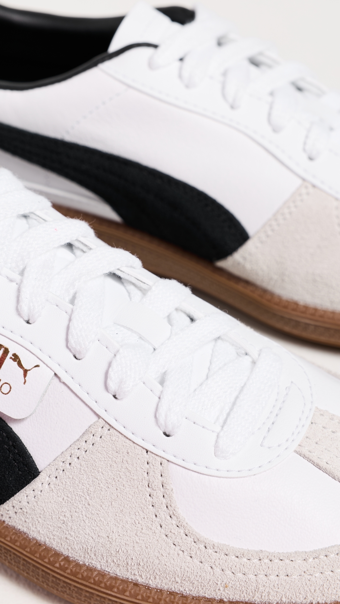 Palermo Leather Sneakers White/Vapor Grey/Gum